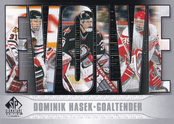 insert karta DOMINIK HAŠEK 20-21 SP Signature Legends Evolve číslo E-33